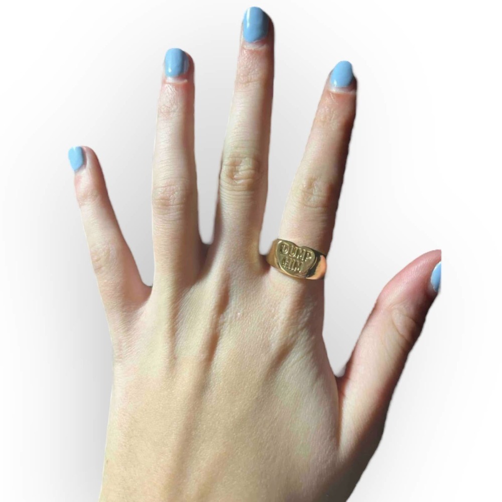 Witty Dump Him Ring Size 7 - Picture 7 of 7